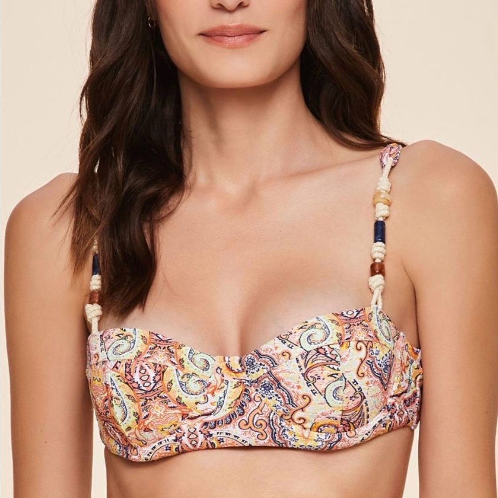 Cia.Maritima beachwear bikini NWT women’s small paisley